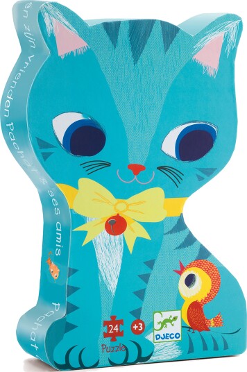 Djeco Puslespill Katt 24 Brikker