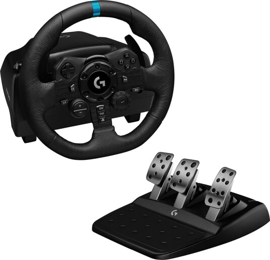 Logitech G923 Racing Wheel and Pedals for PS4/PS5 and PC