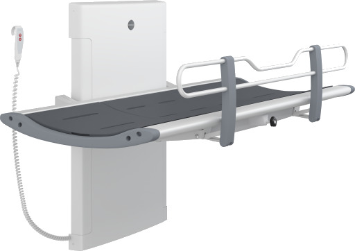 Pressalit Care SCT 3000 dusjkar 191x105,7 cm grå