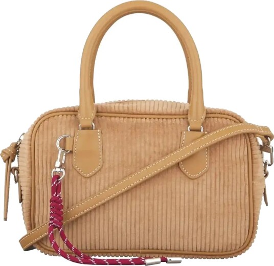 Becksöndergaard Corduroy Bree Bag Brown 22X 14CM