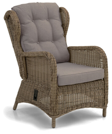 Brafab Rosita posisjonsstol Natur med beige pute 64 x 86 cm Natur