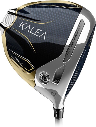 Taylormade Kalea Gold Driver Dame Høyre 13,5° (Kalea Gold Ultralight 40 Lady, Superstroke Traxion Tour)