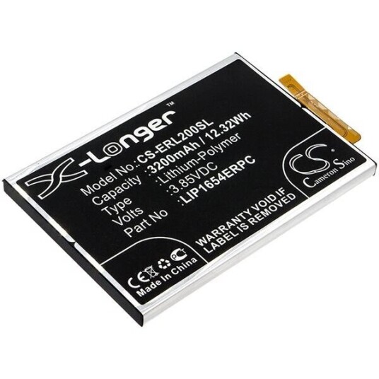 Sony SM12 batteri (3200 mAh 3.85 V, Sort)