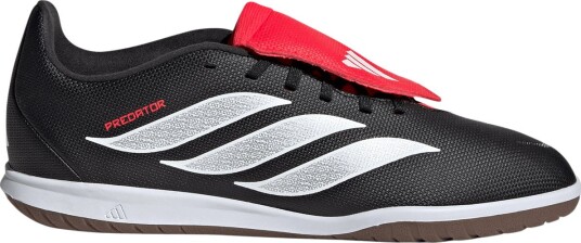 adidas Predator Club Fold over Tongue IN Immortal DNA   Svart/Fottøy Hvit/Lucid Red Barn   Innendørs (IC) størrelse 36