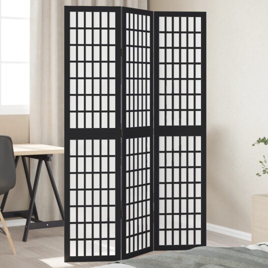 Romdeler 3 paneler svart heltre keisertre 8721012074620