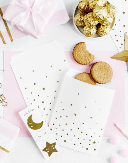 PartyDeco Festposer Little Star - 6-pakning