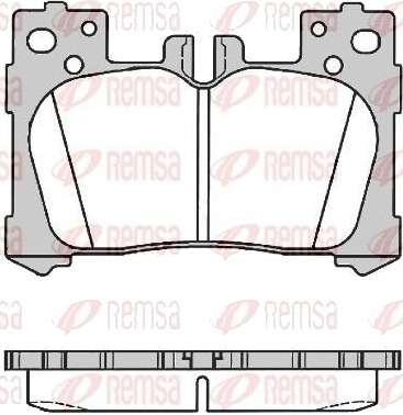 REMSA 1791.00 Bremseklosser
