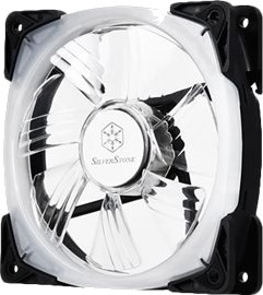 Silverstone Fw Series Kabinettvifte 120mm Svart Gjennomsiktig