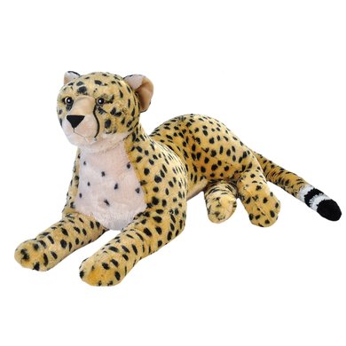 Wild Republic Myk leketøy Kosefamilie Jumbo Cheetah