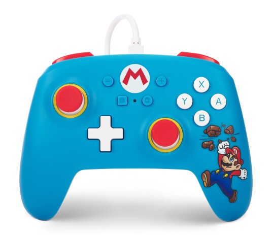 PowerA Wired Controller for Nintendo Switch - Brick Breaker Mario PowerA Wired Controller for Nintendo Switch - Brick Breaker Mario
