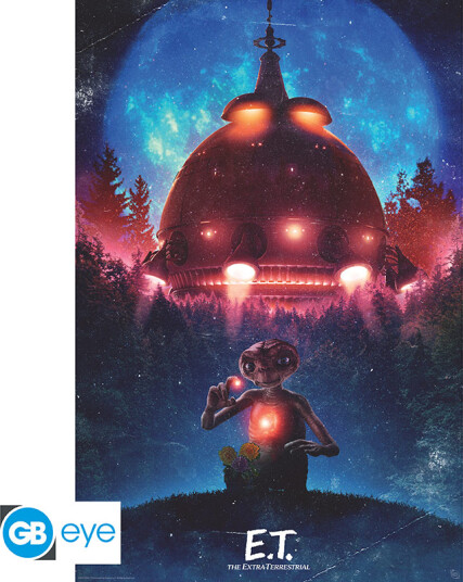 E.T Plakat Spaceship