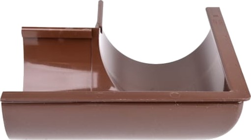 Plastmo 11" utvendig gjæringssag 90°, brun brown 11/125 mm