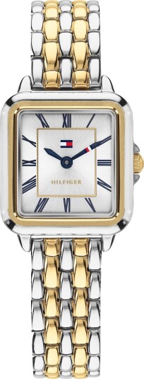 Tommy Hilfiger Mia dameklokke i flerfarget stål Tommy Hilfiger Mia dameklokke i flerfarget stål