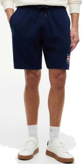 Tommy Hilfiger Rwb Box Flag Tr Sweatshort   Navy   S