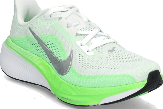 Nike Nike Pegasus 42 Women"s Road R WHITE/METALLIC SILVER GREEN ST 42.5