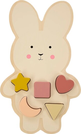 JaBaDaBaDo Bunny Puzzle - MULTI COLOURED - One Size