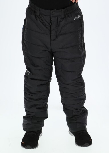 Swedemount Östersund Warm Pants Jr Black/Carbon Black 130 Regnbukser Swedemount Östersund Warm Pants Jr Black/Carbon Black 130 Regnbukser