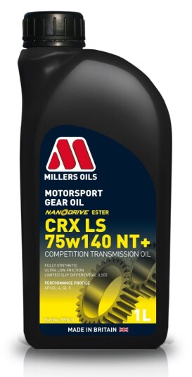 Girolje MILLERS MOTORSPORT CRX LS NT+ 75W140 1L
