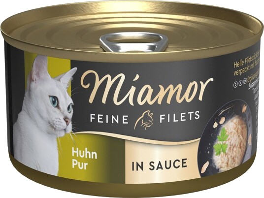Miamor Våtfôr Fine Fileter I Saus Ren Kylling 24 X 85 G