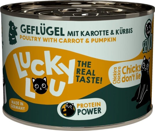Lucky Lou Våtfôr Senior Fjørfe 24 X 200 G
