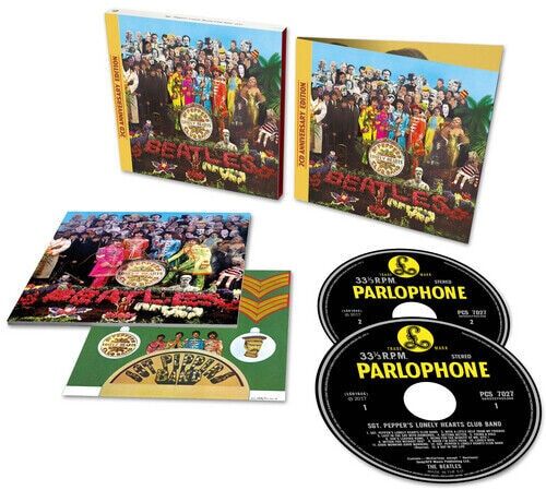MediaTronixs The Beatles : Sgt. Pepper’s Lonely Hearts Club Band CD 2 discs (2017) Pre-Owned