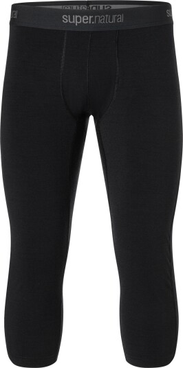 super.natural Men's Arctic230 Tight 3/4 Jet Black XL