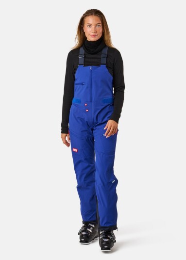 Huski Wear W Shell Pant Dark Azure S Overdragsbukser