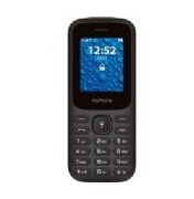 myPhone MP2220 Dobbelt SIM Svart Mobiltelefon med 1,77" TFT Skjerm