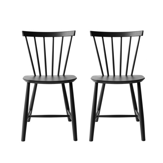Fdb Møbler J46 Stol 2 stk. Nordic Swan Ecolabel J46SS310112