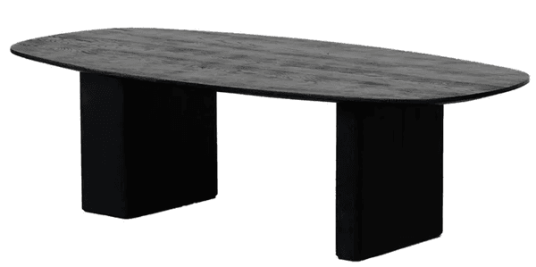 Trend Collection Pennsylvania Sofabord Svart 120 x 60 x 35 cm
