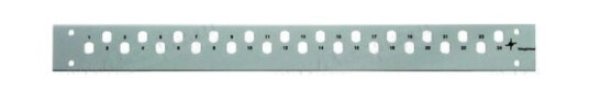 Telegärtner H02025a0493 Rackmontering 1U Lc Grå
