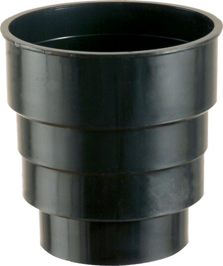 BMI Muffe For Trakt 33 Plast Sort Takrenne 105mm BMI Muffe For Trakt 33 Plast Sort Takrenne 105mm