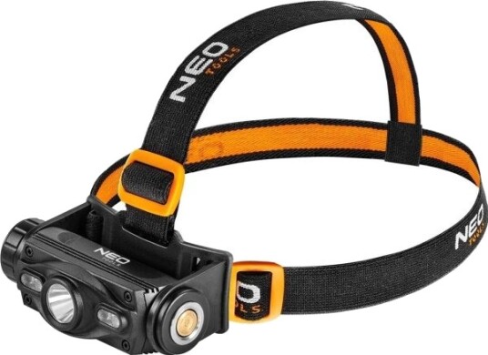 Varle Neo Tools Hodelykt Usb-Ladbar 1000 Lm Rød/Blå Cree Led + Led Varle Neo Tools Hodelykt Usb-Ladbar 1000 Lm Rød/Blå Cree Led + Led