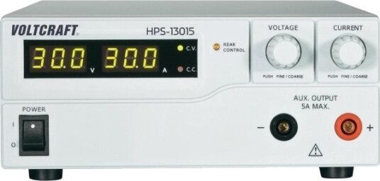 Voltcraft HPS 13015 Strømforsyning Justerbar 1 30V DC 0 15A 450W 512321