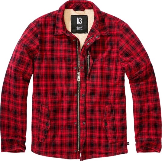 Brandit Classic Sherpa Jacket Rød