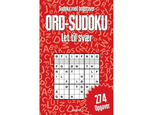 Ord Sudoku Sudoku Med Bogstaver