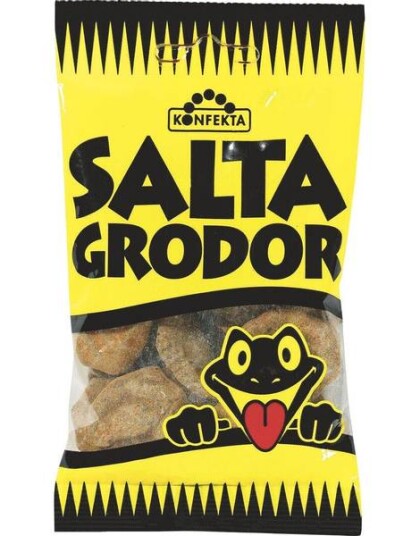 Salta Grodor, Salte Frosker - Harde Lakriskarameller