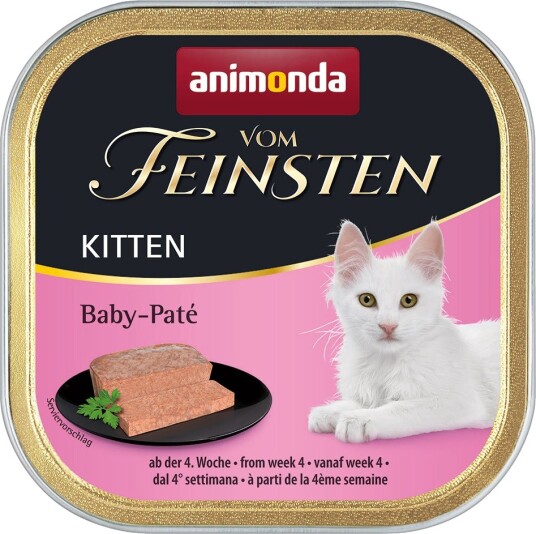 Animonda Vom Feinsten Våtfôr Baby Paté Baby Patè Fra 4. Uke 6 X 100 G