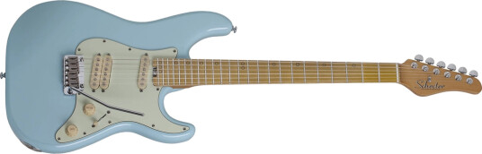 Schecter Mv-6 Super Sonic Blå Schecter Mv-6 Super Sonic Blå