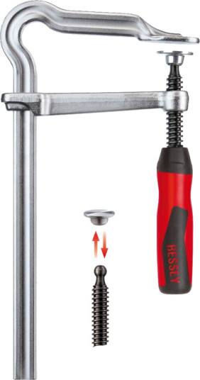 Bessey GMZ 300mm Skruvtvinge med Udhængsmål 140mm