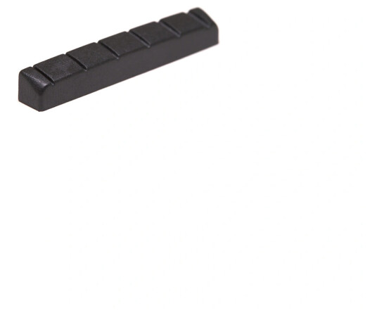 Graph Tech Pt-6235-00 Svart Tusq Xl Slotted Guitar Nut 1 3/4" Long, Flat