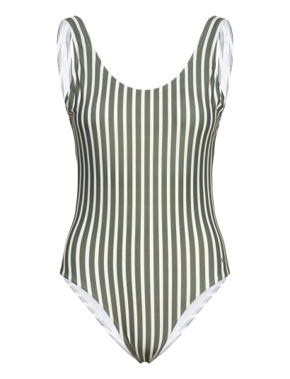 H2O Stripe Swimsuit Khaki green XS H2O Stripe Swimsuit Khaki green XS