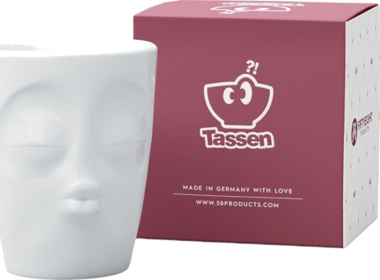 58products krus med hank ??? 350 ml ??? Kyssende ansikt