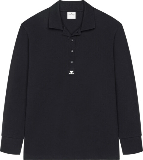 Courrèges Herre Topper Svart S, Courrèges Herre Topper Svart S,