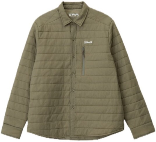 Yama Ember Puffer Shirt Moss Green M Yama Ember Puffer Shirt Moss Green M