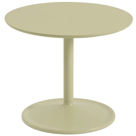 Muuto Soft Sidebord Ø48x40 cm Laminat Beige Green