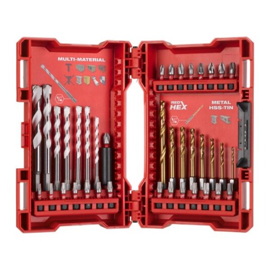 Milwaukee 4932479853 Borog bitssett 39 deler Maskintilbehør & forbruk