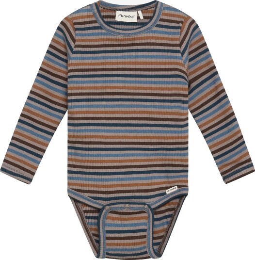 Minymo Body Ls Y/D Rib FUNGI 50
