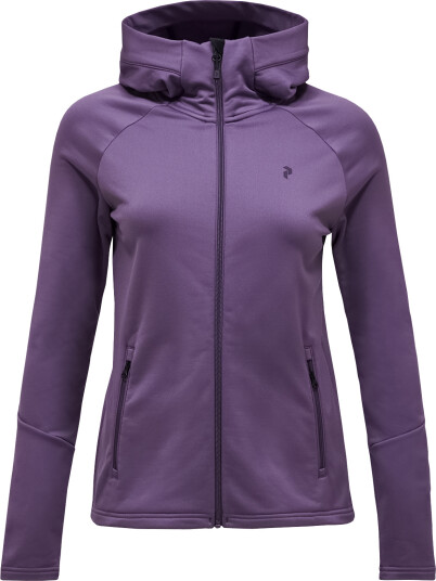 Peak Performance Women"s Rider Essentials Zip Hood Montana Grape/Montana Grape XS