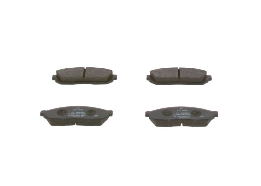 Bremseklosser BOSCH 0 986 494 208 Bremseklosser BOSCH 0 986 494 208